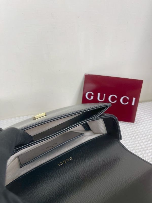 【分期0利率】GUCCI Horsebit1955 迷你手提肩背包【99成新】 