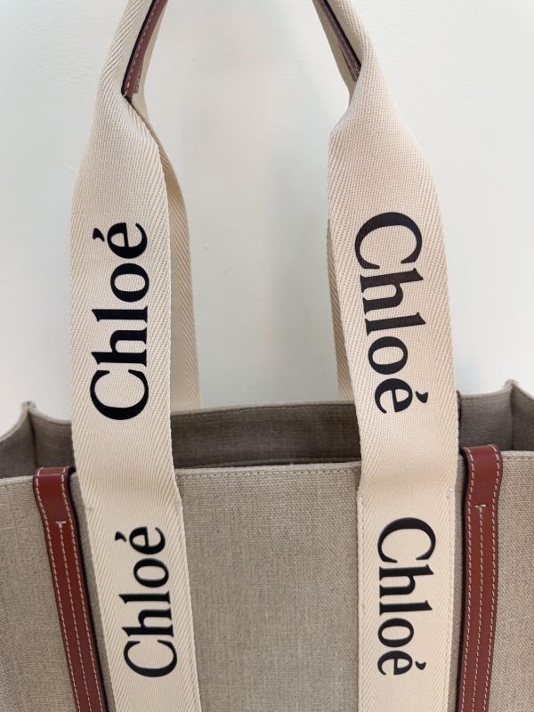 【99成新】CHLOE WOODY 中號  經典棕 
