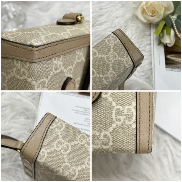 Gucci 馬銜扣 1955 迷你包【9成新】 