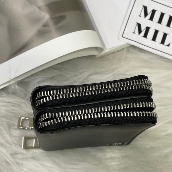 【12期0利率】LOEWE 雙層拉鍊零錢短夾【9成新】 