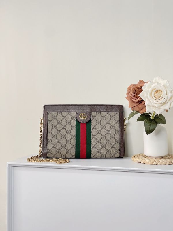 【分期0利率】GUCCI Ophidia小型肩揹袋【9成新】 
