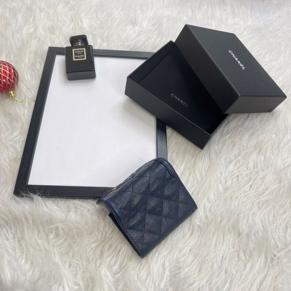 【12期0利率】CHANEL FILIGREE牛皮信封卡包【9成新】 