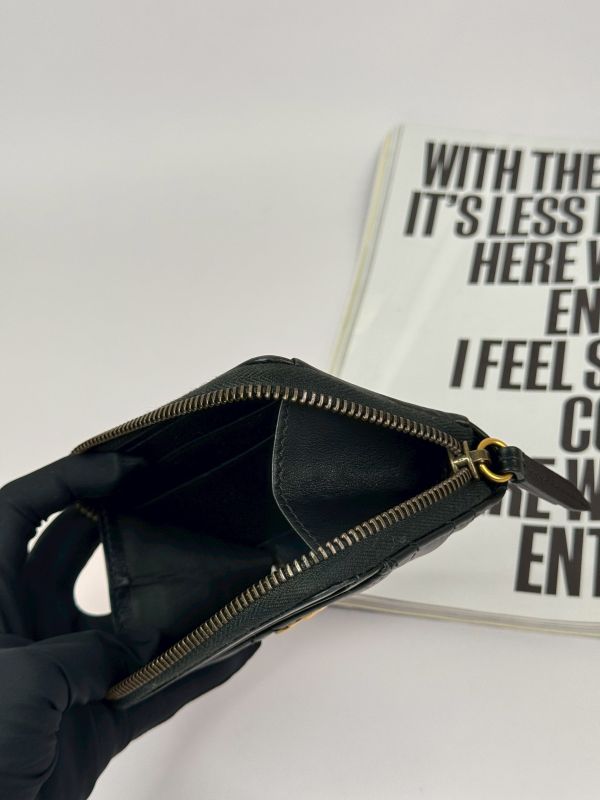 【分期0利率】GUCCI GG MARMONT 拉鍊零錢卡包【95成新】 