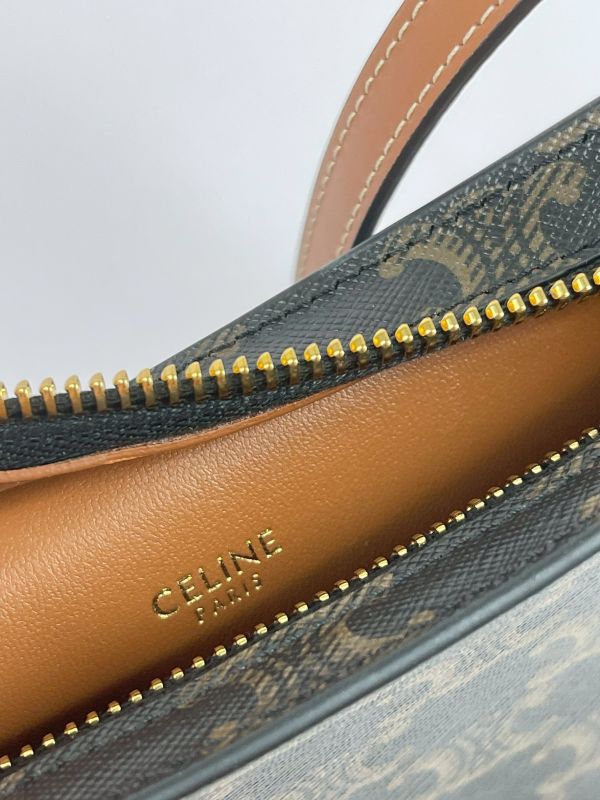 【95成新】CELINE Croque 老花腋下包 