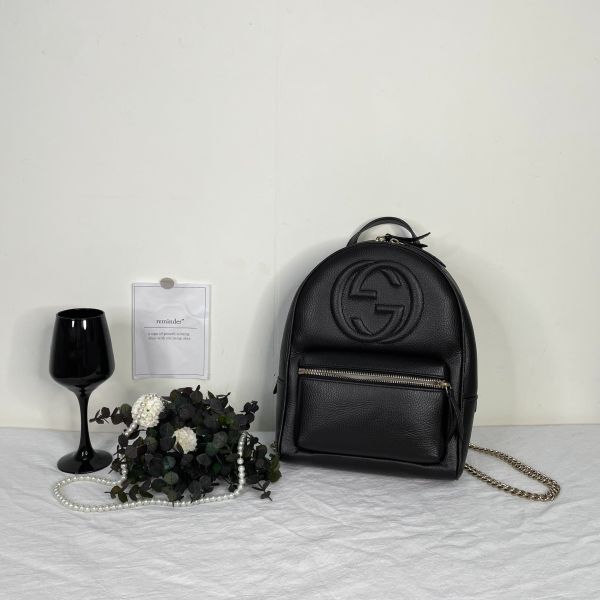 【12期0利率】GUCCI SOHO後背包【95成新】 