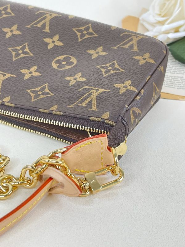 【分期0利率】LV Pochette Accessoires 大麻將包【全新品】