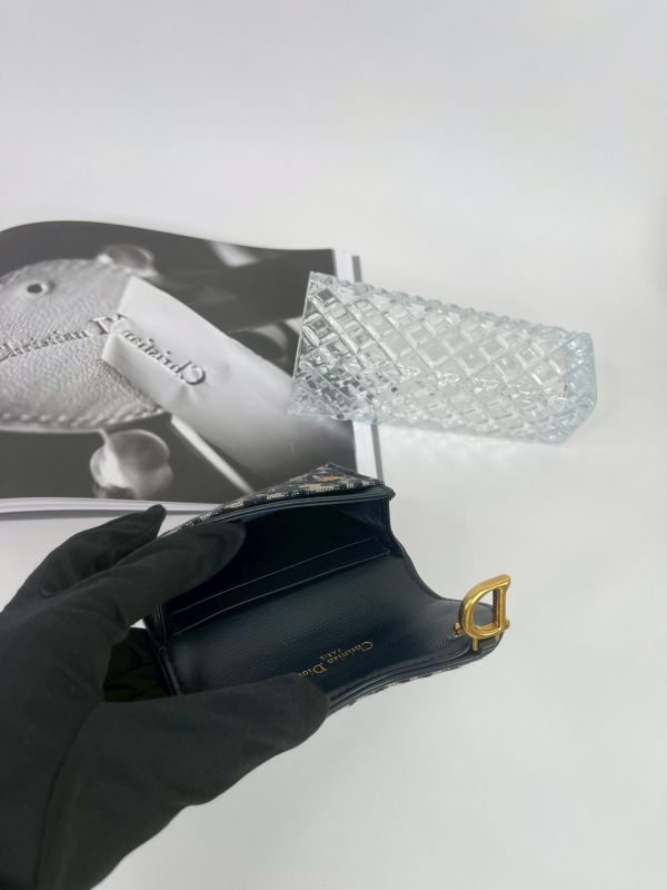 【分期0利率】DIOR SADDLE BLOOM 卡夾【95成新】 
