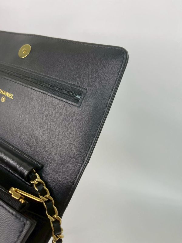 【9成新】CHANEL  WOC 黑金 