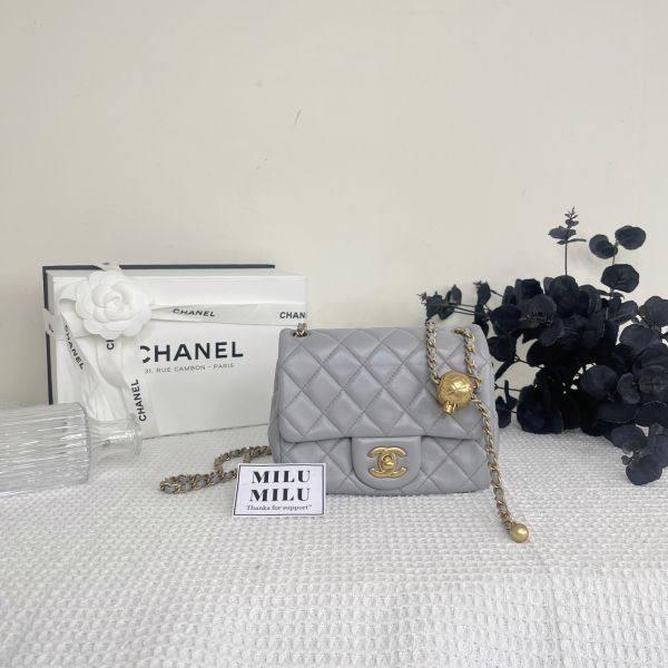 【12期0利率】CHANEL 金球方胖【20年3月巴黎購證】【9成新】 