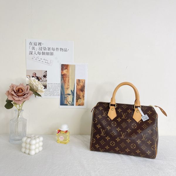 【12期0利率】LV SPEEDY 25無背帶款 【9成新】 