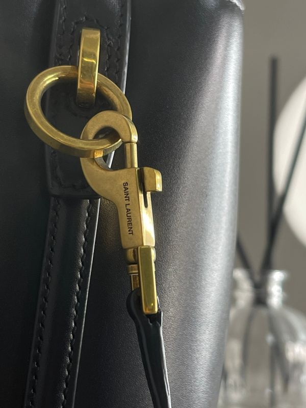 【分期0利率】YSL le 37亮面皮革迷你手袋【95成新】 
