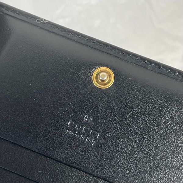 【12期0利率】GUCCI Marmont 愛心兩摺拉鍊零錢袋短夾【85成新】 