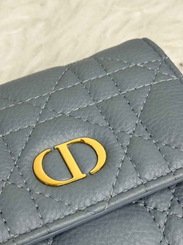 【分期0利率】DIOR Caro Hibiscus 錢包【95成新】 