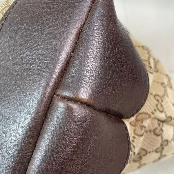 【12期0利率】GUCCI 老款滿版雙G帆布托特包【85新】 
