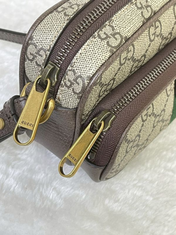 【99成新】GUCCI Ophidia 前口袋腰包斜背兩用包 