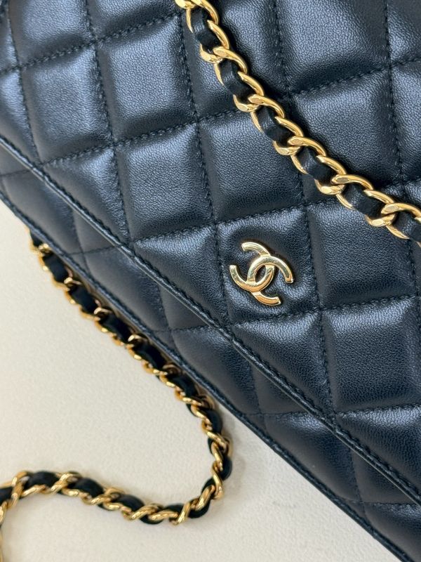 【分期0利率】CHANEL  WOC 黑金 【9成新】 