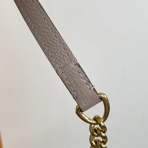 【12期0利率】 LV Mylockme 鏈帶手袋【台灣購證】【99成新】 