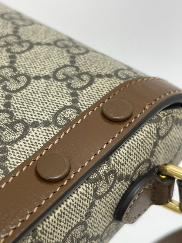 【9成新】Gucci 馬銜扣 1955 迷你包 