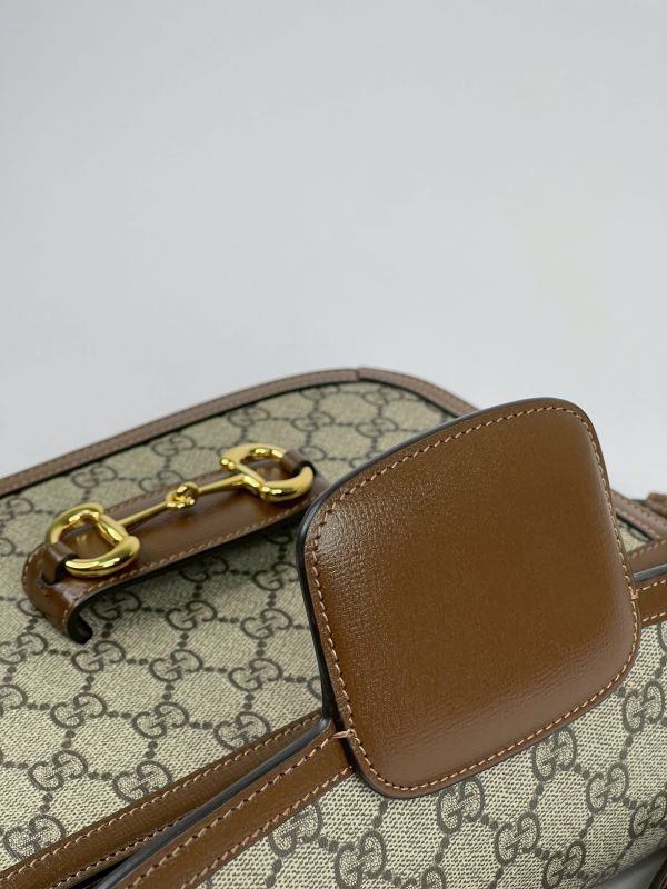 【分期0利率】GUCCI Horsebit 1955 中號肩揹袋【99成新】 