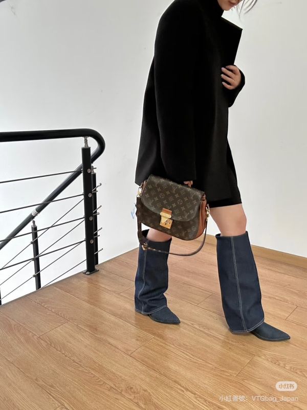 【分期0利率】LV Eden MM 手提肩背兩用包【9成新】