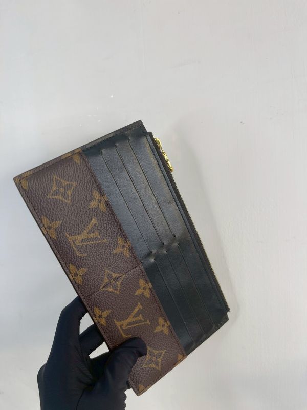 【95成新】LV SLIM 薄型拉鍊長夾 