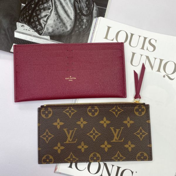 【12期0利率】【現金價】LV Pochette Félicie三合一肩背鍊包 新款絨布 