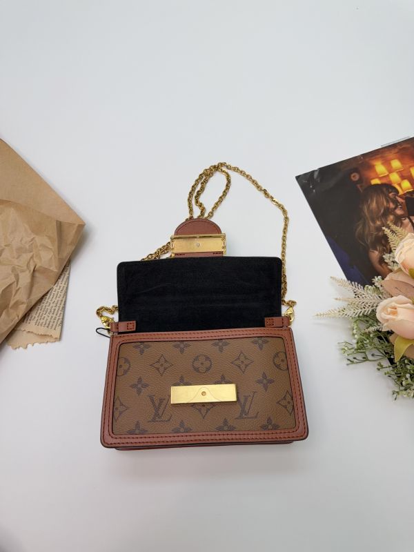 【9成新】LV Dauphine 鏈帶錢包 