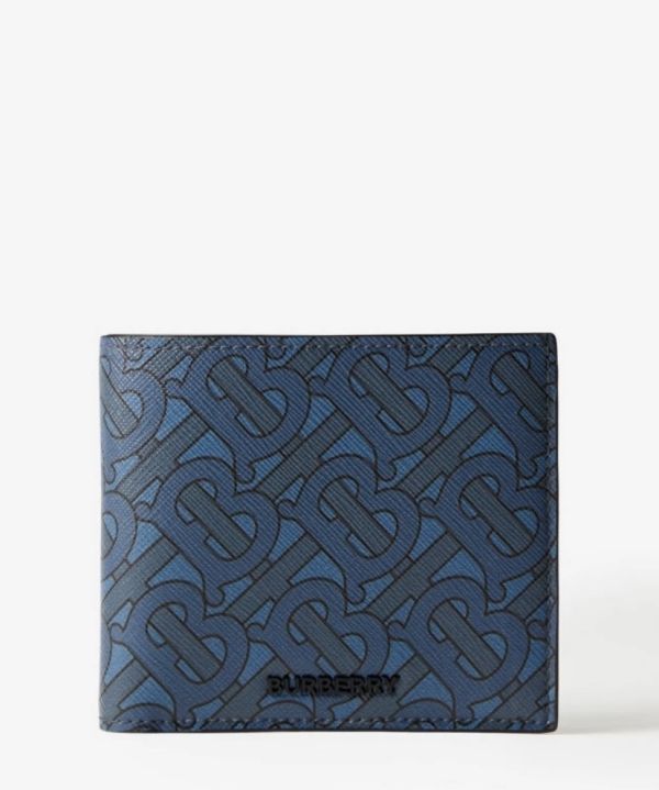 【12期0利率】【全新品】BURBERRY 滿版TB 8卡短夾【現金價10300】 