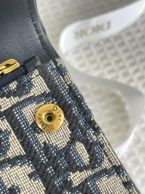 【分期0利率】Dior Saddle Lotus三折短夾【99成新】 