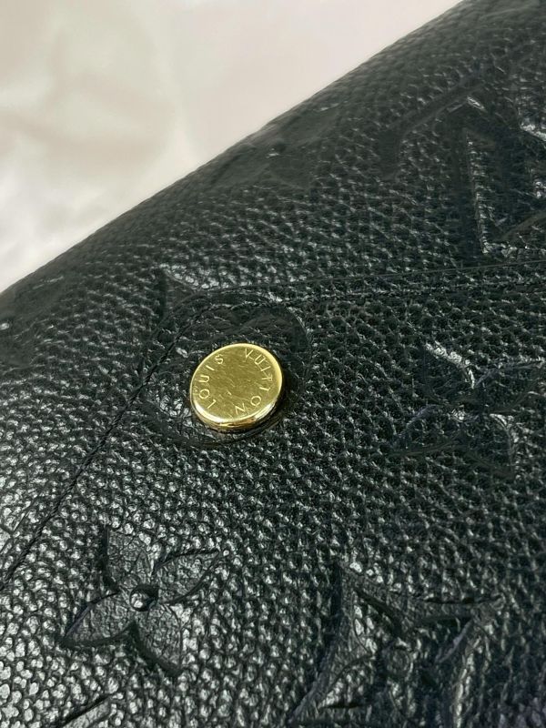 【99成新】LV Victorine 錢包 黑壓紋 