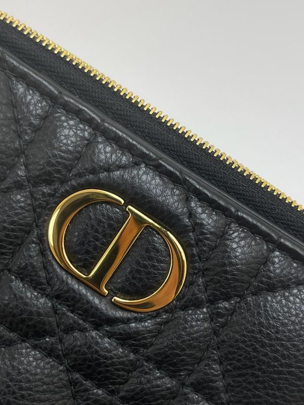 【未使用閒置品】DIOR Caro Dahlia 錢包 