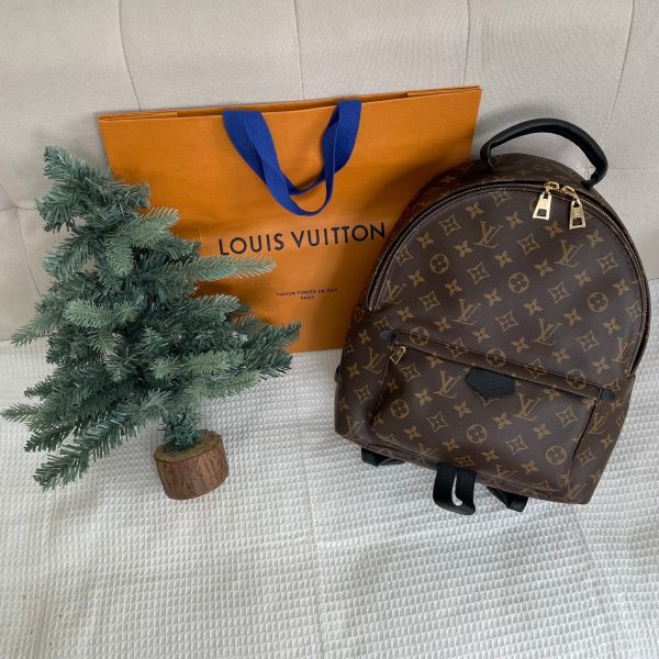 【9.9成新】【12期0利率】LV Palm Springs MM 咖老花 