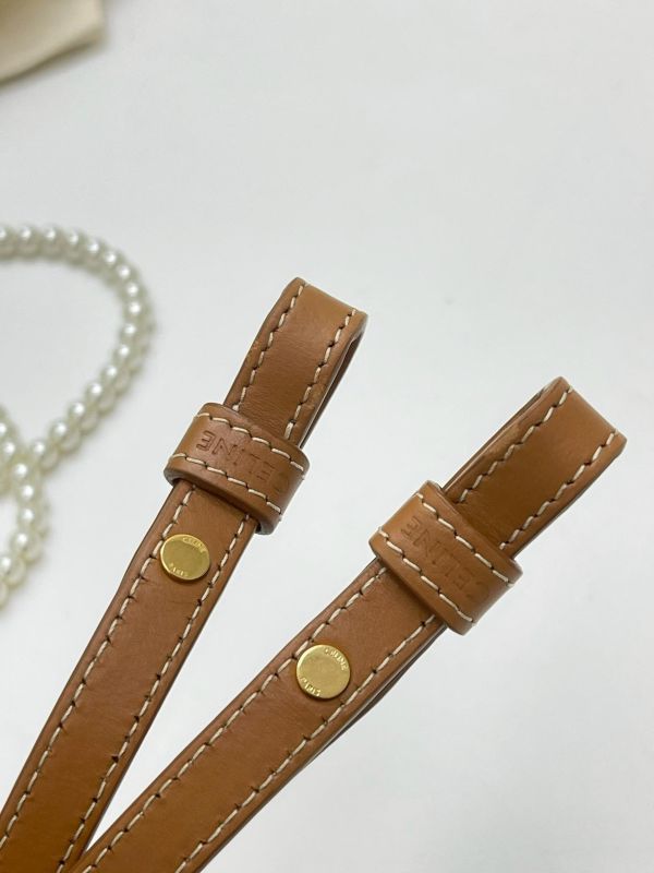 【95成新】CELINE印花LOGO帆布迷你琴譜包 