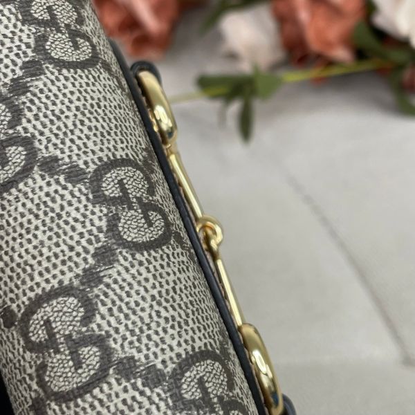 【12期0利率】GUCCI HORSEBIT 1955 6卡短夾【85成新】 