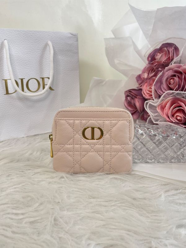 【分期0利率】DIOR CARO 吐司零錢卡包【95成新】 