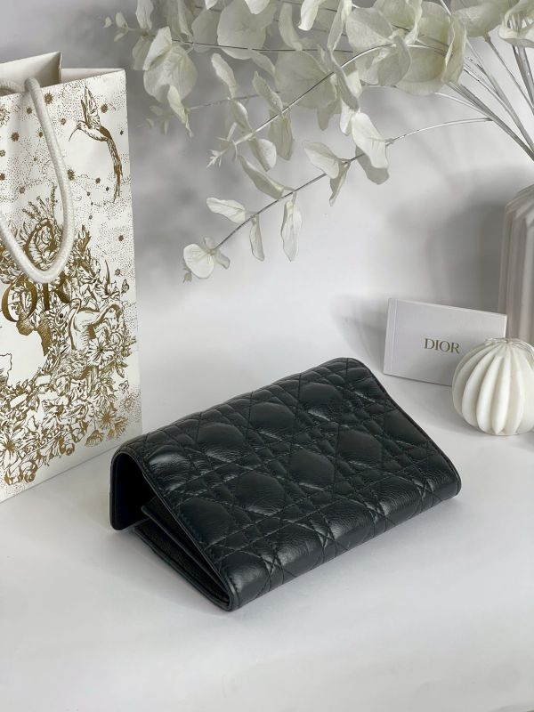 【分期0利率】DIOR Caro Orchid 長夾【95成新】 