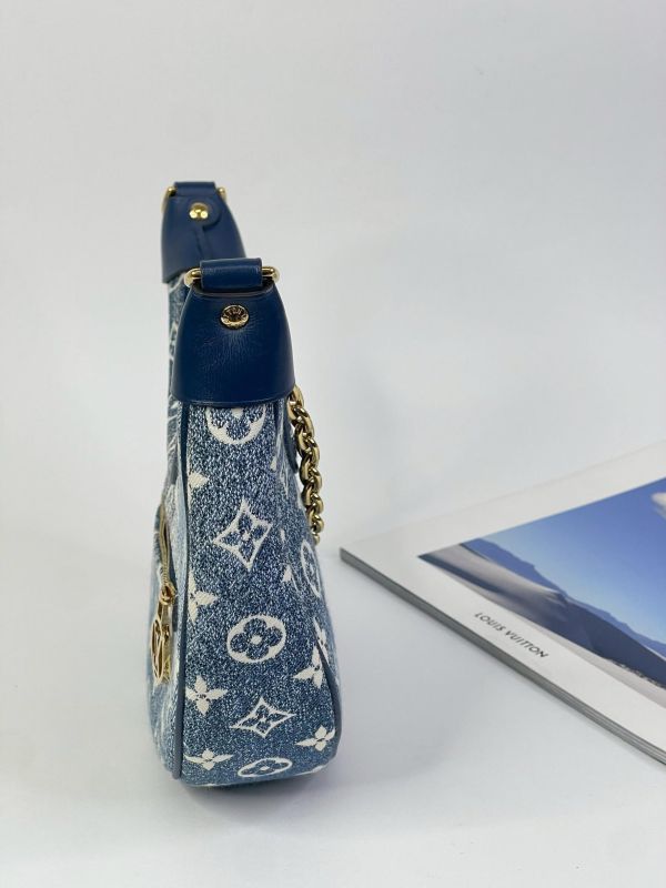 【95成新】LV LOOP PM 丹寧 