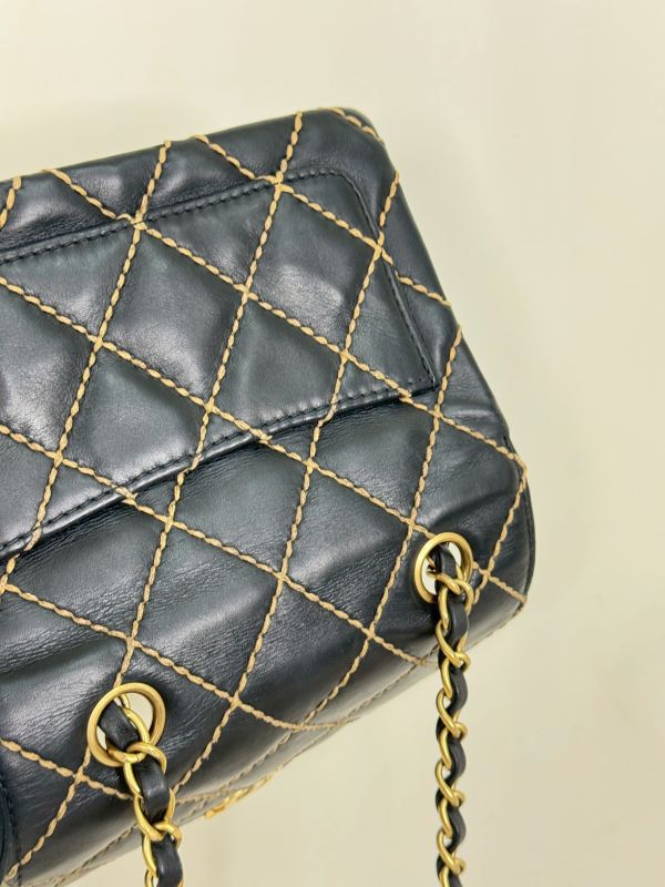 【分期0利率】CHANEL VINTAGE 外縫線方胖【9成新】 