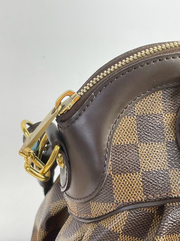 【9成新】LV Damier Trevi PM 手提肩背兩用包 