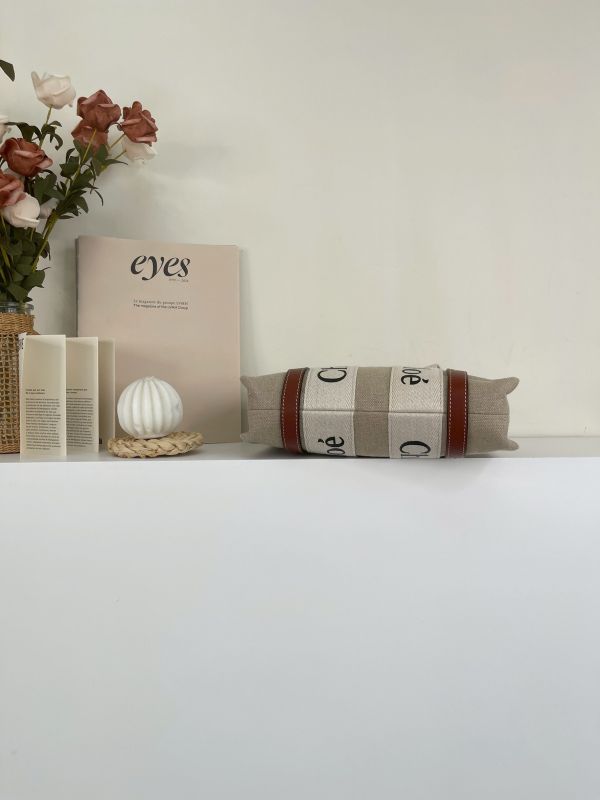 【分期0利率】CHLOE WOODY SMALL 經典棕【9成新】 