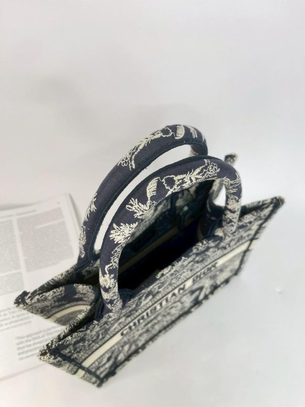 【99成新】DIOR BOOK TOTE 小型托特包 