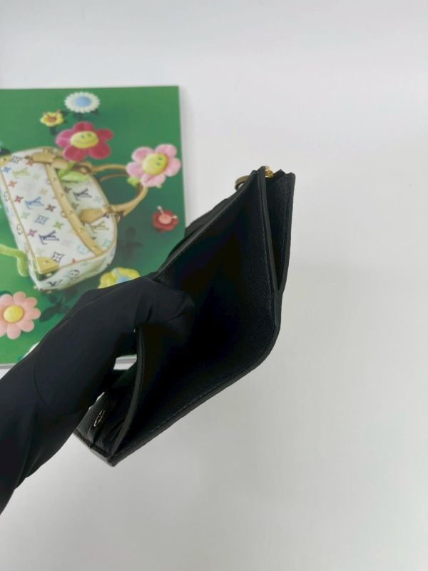 【全新品】LV Lisa 短夾 黑 
