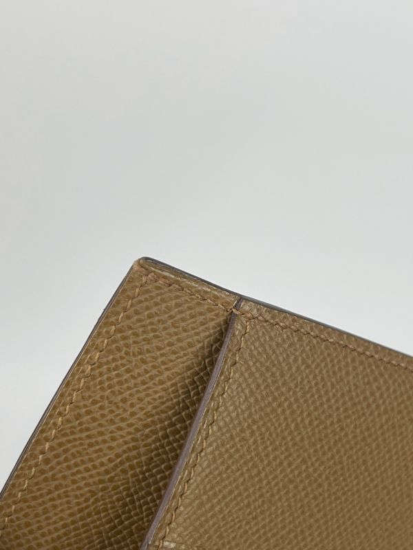 【99成新】HERMES 對開6卡短夾 