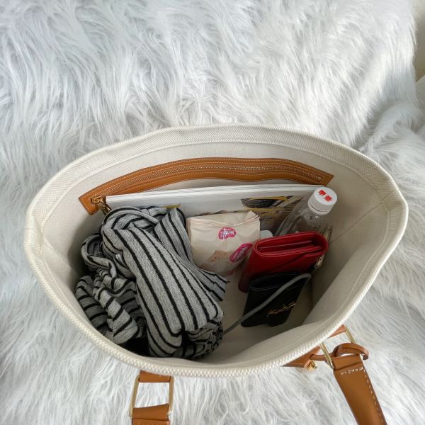 【12期0利率】CELINE二手 CABAS帆布字母托特包 【99成新】 