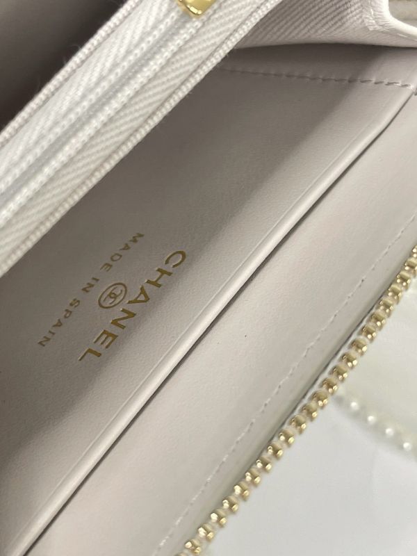 【分期0利率】CHANEL 新款拉鍊零錢包【未使用閒置品】 