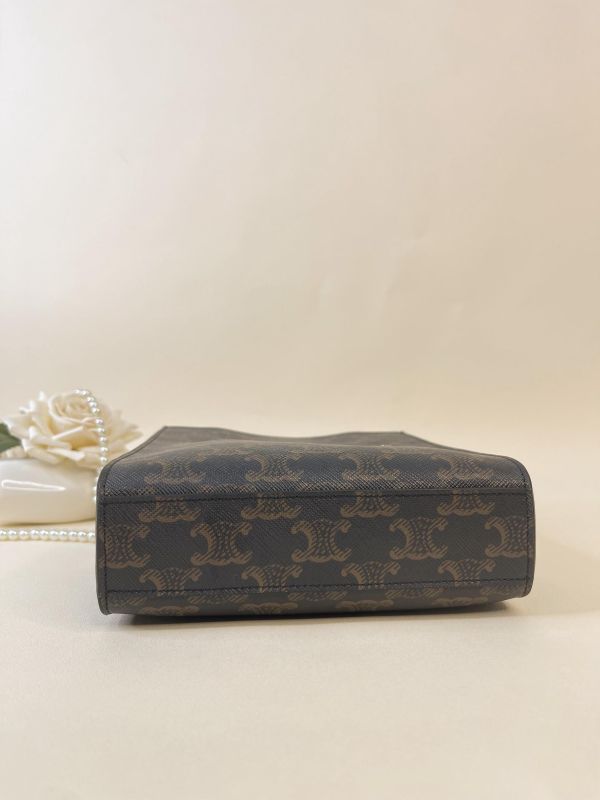 【9成新】CELINE老花琴譜包 