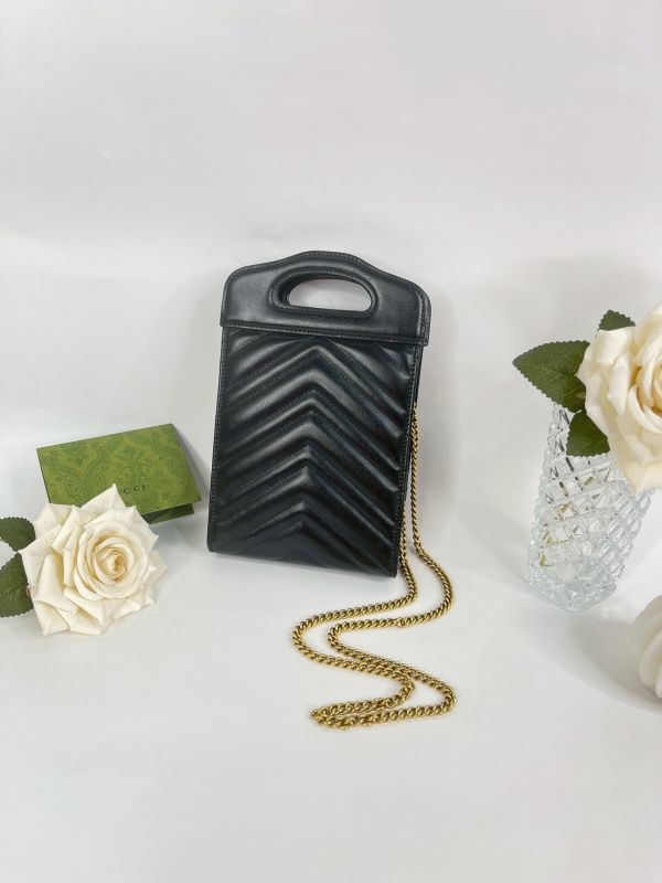 【分期0利率】GUCCI MARMONT 鏈條手機包【9成新】 