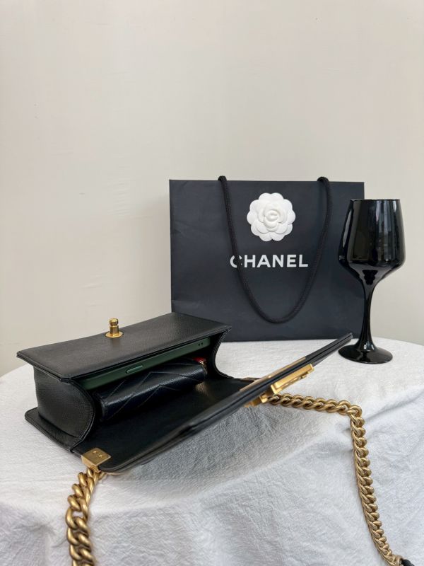 【分期0利率】CHANEL  BOY 20 小型口蓋包【9成新】 