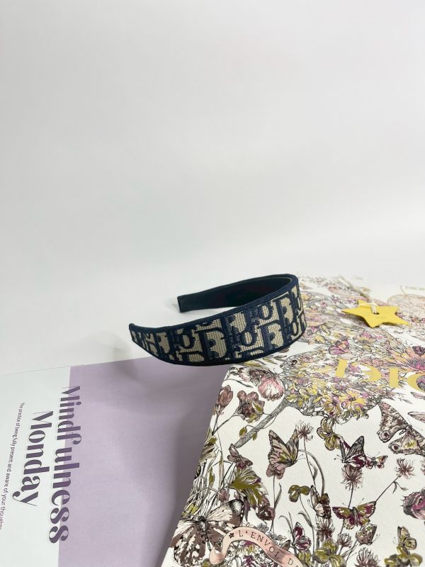 【分期0利率】DIOR Oblique Dior Band 頭箍【9成新】 