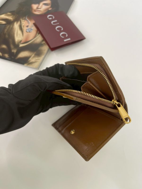 【分期0利率】Gucci 1955 6卡零錢短夾 【95成新】 